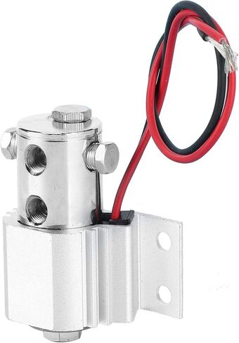 Front Brake Line Lock Kit Heavy Duty Roll Control Hill Holder Electric Stainless Steel Aluminum Fit 1/8 27 NPT (Silver) in Saudi Arabia