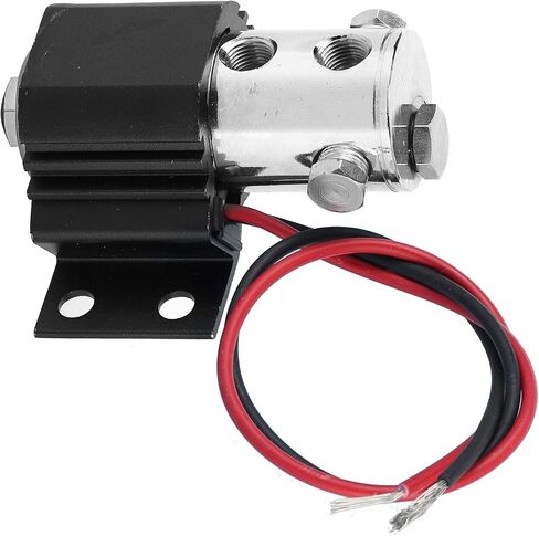 Front Brake Line Lock Kit Heavy Duty Roll Control Hill Holder Electric Stainless Steel Aluminum Fit 1/8 27 NPT (Silver) in Saudi Arabia