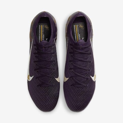 Nike Mercurial Vapor 16 Elite Kylian Mbappe FG Low-Top Soccer Cleats (FQ8683-500, Grand Purple/Pale Ivory) in Saudi Arabia