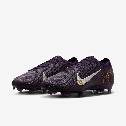 Nike Mercurial Vapor 16 Elite Kylian Mbappe FG Low-Top Soccer Cleats (FQ8683-500, Grand Purple/Pale Ivory) in Saudi Arabia