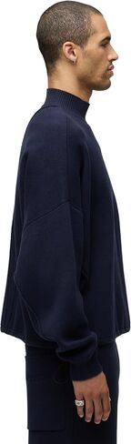 HUDSON Men's Jrue Mock Neck Sweater in Saudi Arabia