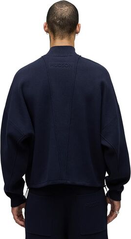 HUDSON Men's Jrue Mock Neck Sweater in Saudi Arabia