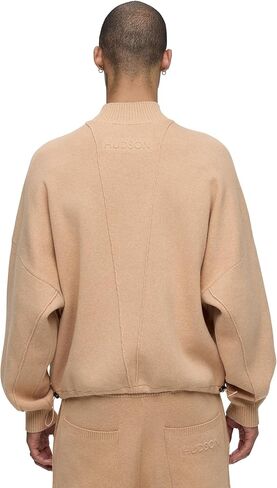 HUDSON Men's Jrue Mock Neck Sweater in Saudi Arabia