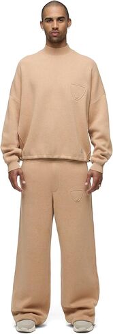 HUDSON Men's Jrue Mock Neck Sweater in Saudi Arabia