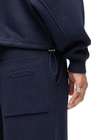 HUDSON Men's Jrue Mock Neck Sweater in Saudi Arabia