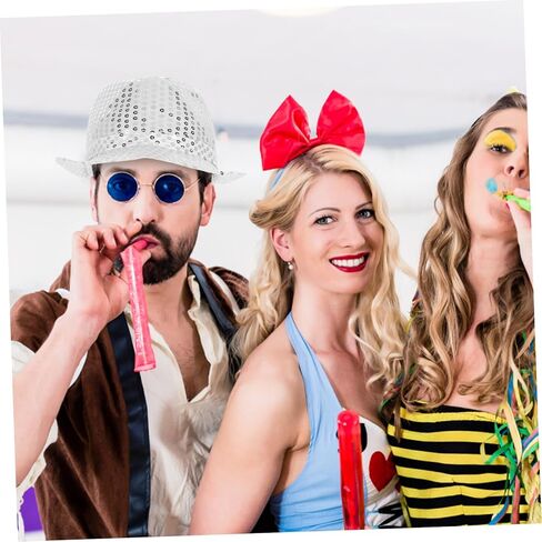 Galpada متألقة الترتر Fedora Hat Bow Tie و Glitter Gloves لحفلات حفلات الديسكو وأحداث الجاز ملحقًا أنيقًا للرجال والنساء in Kuwait