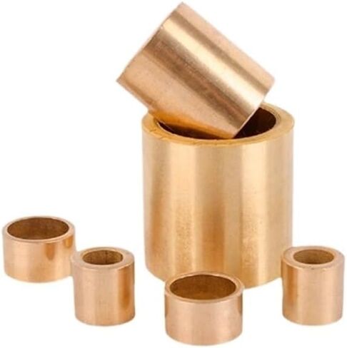 2/5/10pcs Bearing Copper Shaft Bushing Inner Diameter 8 10 12mm Small Bushing(10pcs 8x12x10) in Saudi Arabia