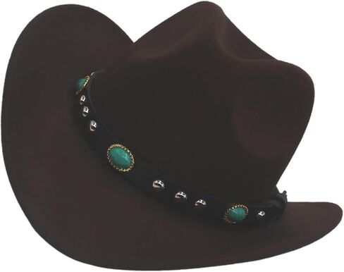Fedoras Panama Hat Unique Ethnic Band Wide Brimmed for Women Men Photo Props Western for Men Women Unisex in Saudi Arabia