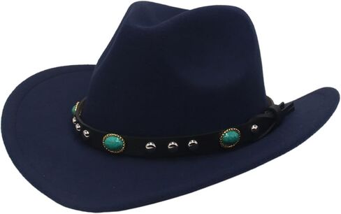 Fedoras Panama Hat Unique Ethnic Band Wide Brimmed for Women Men Photo Props Western for Men Women Unisex in Saudi Arabia