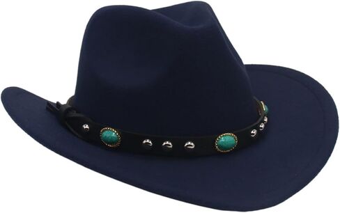 Fedoras Panama Hat Unique Ethnic Band Wide Brimmed for Women Men Photo Props Western for Men Women Unisex in Saudi Arabia