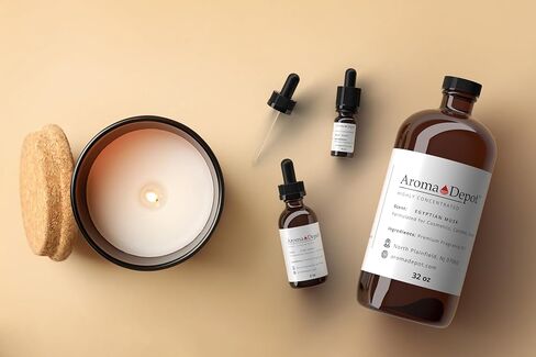 Aroma Depot Egyptian Musk Fragrance Oil 120ml Premium Egyptian Musk Essential Oil with Dropper for Candle Making, Soap Making, Bath Bombs, and More. Undiluted & Alcohol Free Scented Oil. (4 fl oz.) in Kuwait