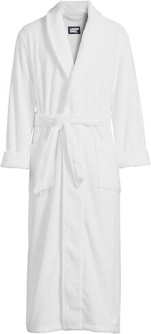 Lands' End Men's Full Length Turkish Cotton Terry Bathrobe in Saudi Arabia