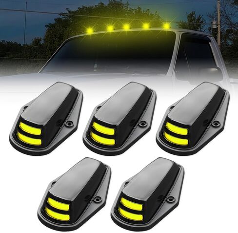Marker LED Light ، 5 PC Car 12V DC Roof Top Light ، مصابيح تشغيل Marker متوافقة مع Ford F250 1984-1996 in Kuwait