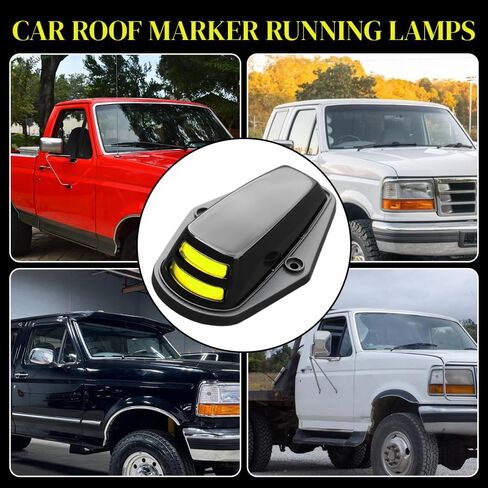 Marker LED Light ، 5 PC Car 12V DC Roof Top Light ، مصابيح تشغيل Marker متوافقة مع Ford F250 1984-1996 in Kuwait