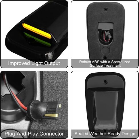 Marker LED Light ، 5 PC Car 12V DC Roof Top Light ، Marker Marker Lamps متوافقة مع RAM 1500 Pickup Truck 2003-2018 in Kuwait