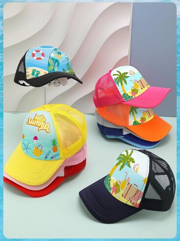 20 Pack Sublimation Blank Cap Trucker Fashion Sublimation Blank Baseball Cap,Adjustable Mesh Baseball Hat in Saudi Arabia