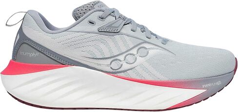 Saucony Women's Triumph 22 Sneaker, White/Foam, 7.5 in Saudi Arabia