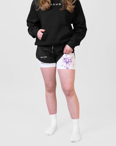 Christian Performance Shorts - Girls' Gym & Sport Shorts with Pockets & Compression Liner, Bible Verse Activewear in Saudi Arabia