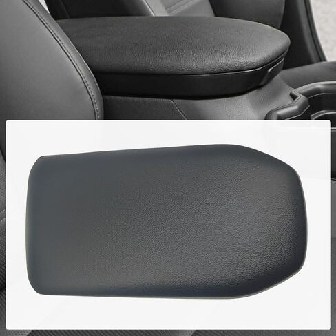 Leather Center Console Lid Armrest Cover for Toyota RAV 2019-2023 for Models 58920-42010-C0/5892042010C0, Premium PU Leather Upgrade Accessory in Saudi Arabia