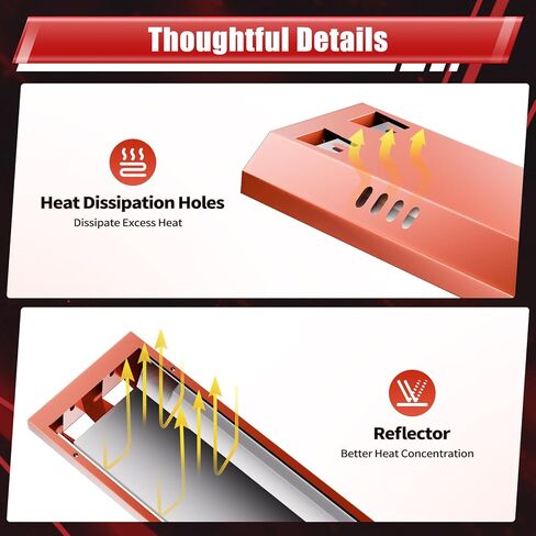 2PCS Baking Infrared Paint Curing Lamp, 2000W Automotive Repair Paint Infrared Heater Lamp 110V Paint Booth Lights for Paint Baking Car Body Repair in Kuwait