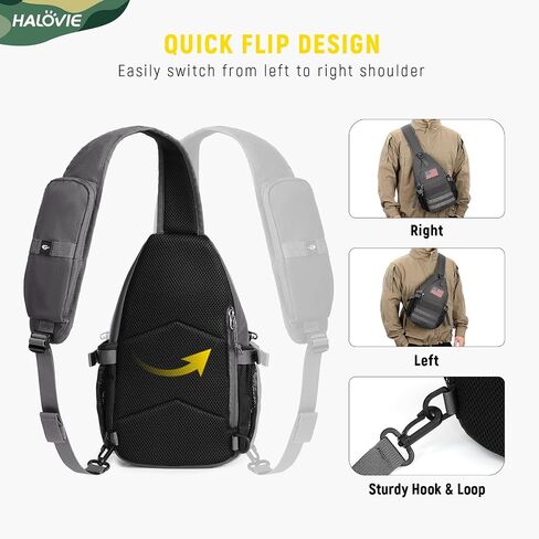 حقيبة Halovie Crossbody حبال مضادة للسرقة حقيبة ظهر RFID RFID حقيبة سفر على ظهره in Kuwait