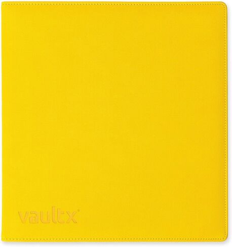 مجلد Vault X Premium Exo-Tec ذو 3 حلقات TCG لـ 9 صفحات بطاقات تداول للجيب - سعة أكثر من 50 صفحة، سهل الفتح و3 حلقات على شكل حرف D لبطاقات صور TCG CCG (كبيرة، زرقاء) in Kuwait