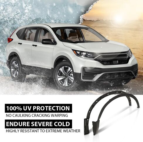 G-Plus Front Fender Trim Set Set Set Set Set Set Set Set وجانب الركاب متوافق مع CRV Hybrid 2020-2022/FIT Honda CRV 2017-2022 74115TLAA02 74165TLAA02 HO1291108 HO1290108 in Kuwait