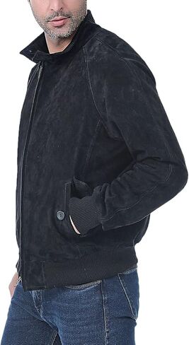 غلاف Leathers للرجال WWII جلود السترة مع بطانة قابلة للإزالة (متوفرة أيضًا في Big & Tall) in Kuwait