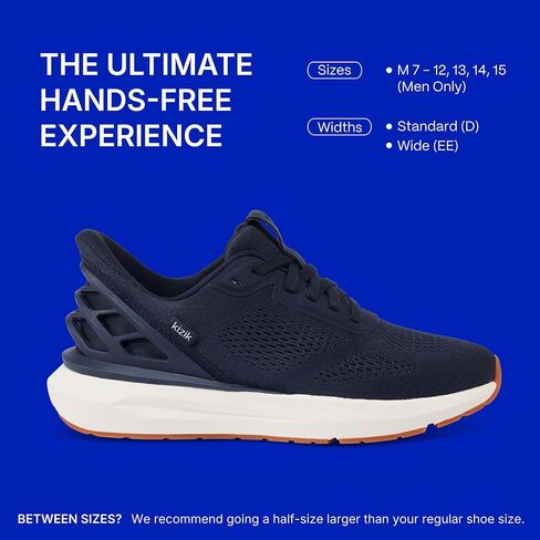 Kizik Slip On Sneakers: Athens 2 - Comfortable All-Day Wear, Hands Free Convenience, Breathable Mesh Top, Mens Walking Shoes with Arch Support - Mens Regular Width in Saudi Arabia