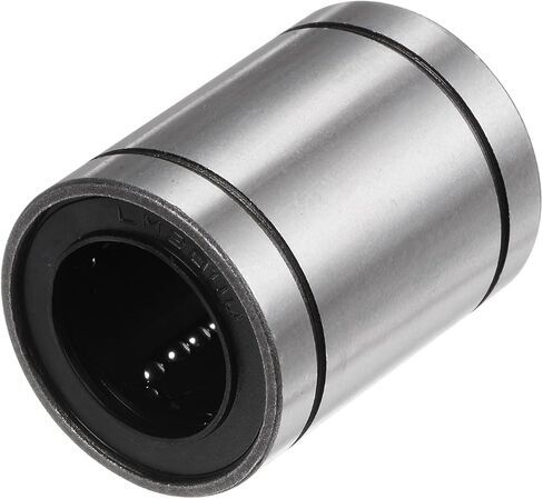 uxcell 12pcs LM5UU Linear Ball Bearings, 5mm Bore Dia, 10mm OD,15mm Length, Linear Motion Bearing for CNC Machine Tool 3D Printer in Saudi Arabia