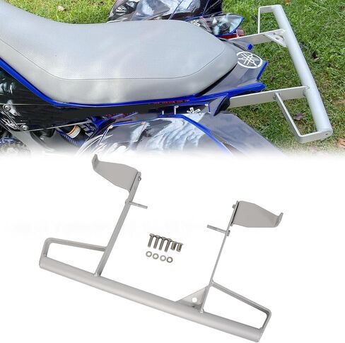ATV الخلفي بار الاستيلاء على نطاق واسع متوافق مع 2006-2024 2021 2022 2023 Yamaha Raptor 700 700R رف مثبت على الألومنيوم اللمعان الأسود in Kuwait