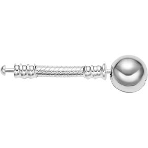 925 Silver Snake Womens Extender Add Extension 1.3 ، 1.5 بوصة سوار سوار قابلة للفصل على نمط باندورا (مشبك مستدير ، 4.0 سم/1.5 بوصة) in Kuwait