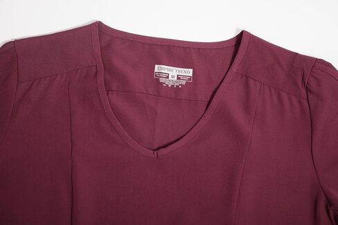 Yoweenton Town Scrubs for Women Scrub Set - Jogger Pant and Comfort Stretch V-Neck Easy Care Uniforms in Saudi Arabia