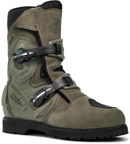 Sidi | Touring Motorcycle Boots, Professional Motocross Boots for Men MID ADVENTURE 2 GORE, Micro-Adjustable Buckles, GORE-TEX, Velcro Strap in Saudi Arabia