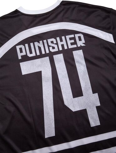 Marvel Men's Long Sleeve Mesh Hockey Jersey - Spider-Man, Punisher, and Mickey Graphic Hockey Jerseys for Men (Sizes: S-XL) in Saudi Arabia