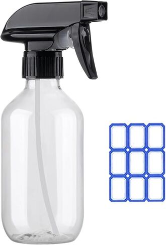 Plastic Spray Bottles for plant - 10oz/300ml - Mist Stream - No Clog No Leak, Easy to Grip with Adjustable Nozzle for Hair, Cooking, Cleaning - BPA Free in Saudi Arabia