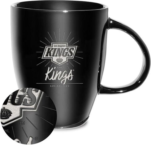 Rico Industires NHL Hockey Detroit Red Wings Sunburst 18oz Laser Engraved Ceramic Lustre Mug in Saudi Arabia