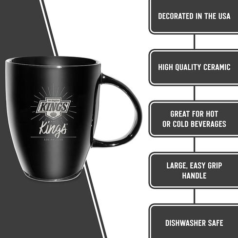 Rico Industires NHL Hockey Detroit Red Wings Sunburst 18oz Laser Engraved Ceramic Lustre Mug in Saudi Arabia