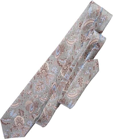 Elizabetta Men's Extra Long Italian Silk Ties - Handmade XL Neckties - Printed Silk Ties in Kuwait