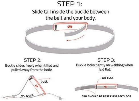 GRIP6 Carbon Fiber Belt - For Men & Women, Outdoor Enthusiasts, Hiking, Golf in Saudi Arabia