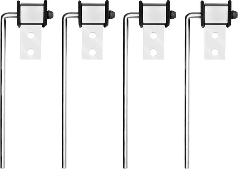 4 Pack Heavy Duty Universal Exhaust Hangers - Flexible Swivel Tailpipe & Muffler Brackets for 2 1/4" Tubes (4 Pack) in Saudi Arabia