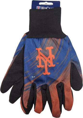 WinCraft MLB Two Color Grip Palm Halftone Utility Gloves (St. Louis Cardinals) in Saudi Arabia