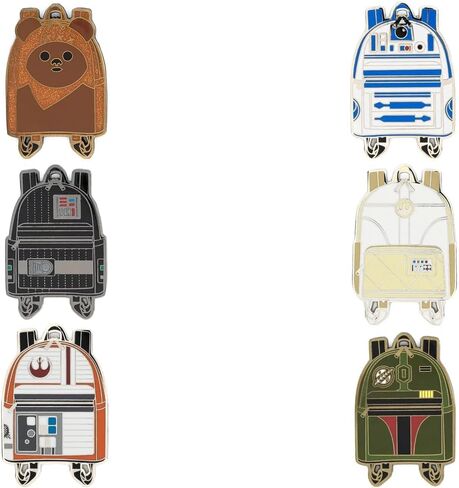 Loungefly Star Wars Mini Propack Box Box Pin [PIN عشوائي واحد] in Saudi Arabia