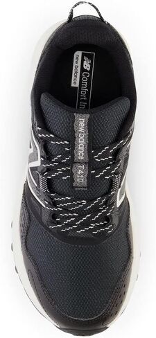 New Balance Women's 410v8 Trail Running Shoe, Black/Bright Cyan/Hi-Pink, 8.5 W in Saudi Arabia