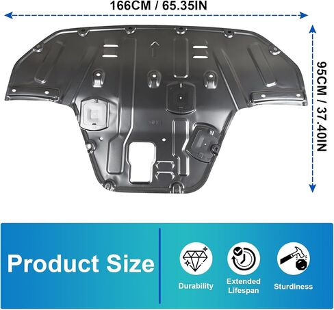 Front Engine Guard Mud Flaps w/Screw Hardware Compatible with 2020 2021 2022 2023 Hyundai Sonata Engine Splash Shield Under Car Shield Cover Board in Saudi Arabia