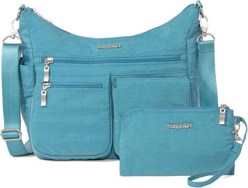 Baggallini Modern Everywhere Crossbody Women 11x9x4.5 RFID Hobo Bag in Saudi Arabia