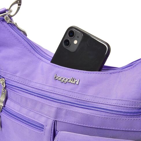 Baggallini Modern Everywhere Crossbody Women 11x9x4.5 RFID Hobo Bag in Saudi Arabia