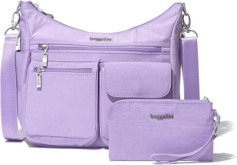 Baggallini Modern Everywhere Crossbody Women 11x9x4.5 RFID Hobo Bag in Saudi Arabia