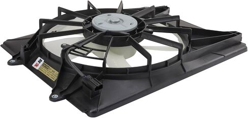 TRQ A/C Condenser Cooling Fan Assembly Compatible with 2014-2020 Acura MDX 2019-2022 Honda Passport 2016-2022 Pilot 2017-2023 Ridgeline AC3113115 in Saudi Arabia