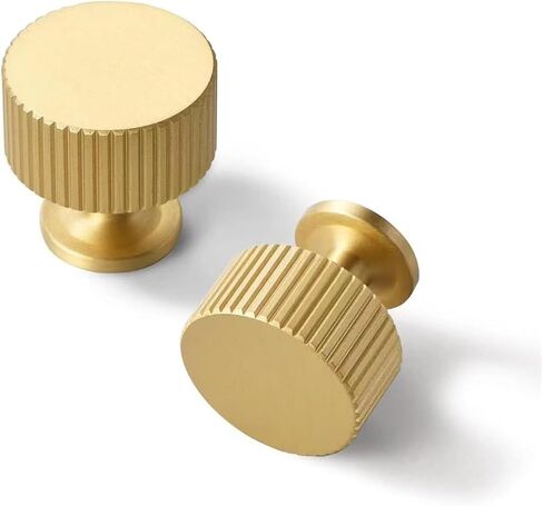 Antique Brass Cabinet Knob - Brush Gold Dresser Drawer Knob, Brass Handles for Bathroom Bedroom Closet Wardrobe,Furniture Hardware pulls in Saudi Arabia